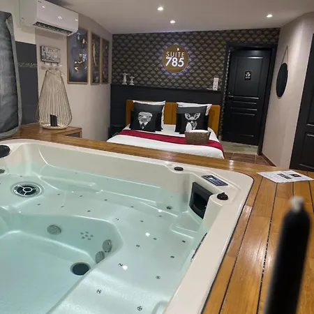 Suite 785 Chambre Jacuzzi Sauna Montauban Exterior photo